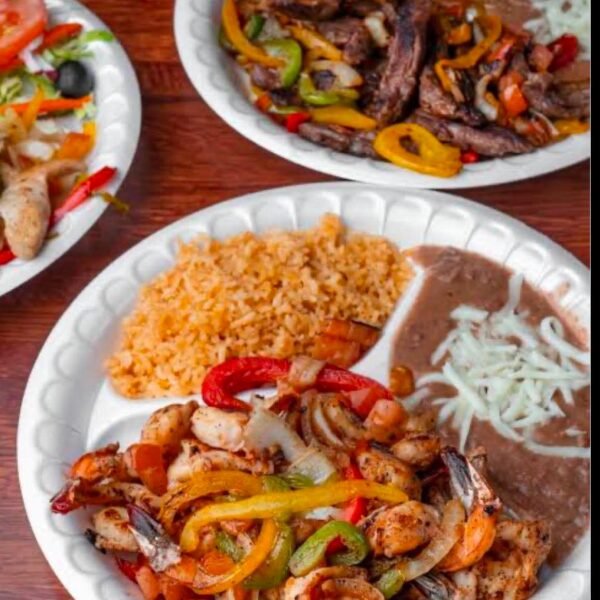 Shrimp Fajita Plate