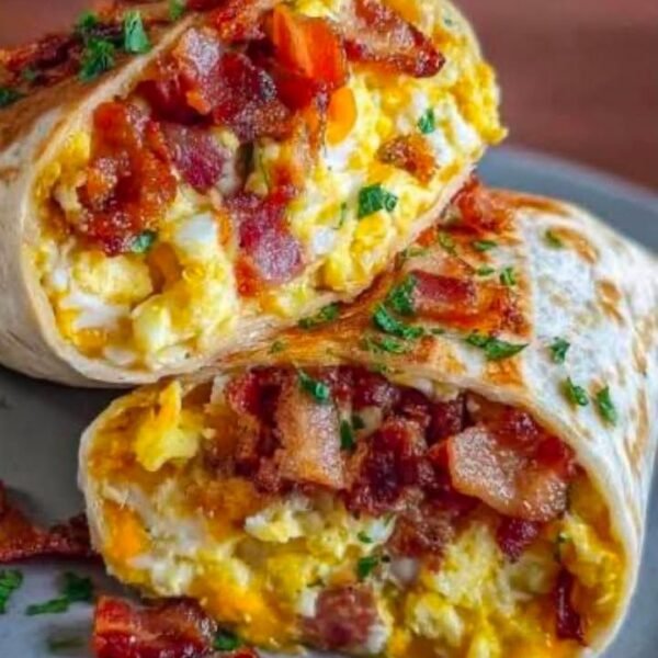 Bacon, Breakfast Burrito
